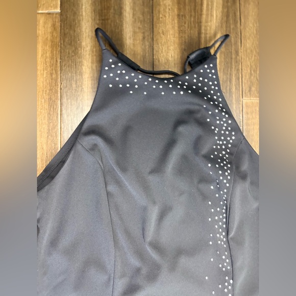 Zum Zum size 1 Juniors Black Floor Length Prom or Evening Dress LBD y2k Fitted - Picture 2 of 12